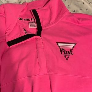Pink sweat shirt